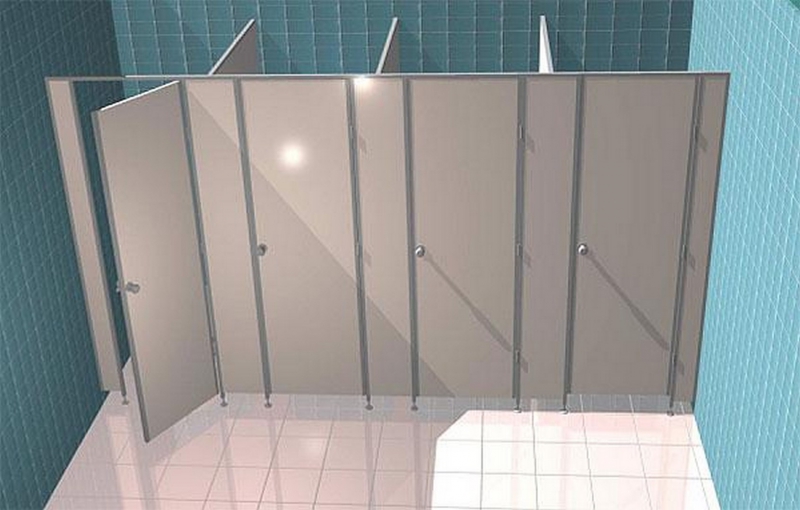 Перегородки сантехнические: виды материалов и инструкция по монтажу туалетных перегородок