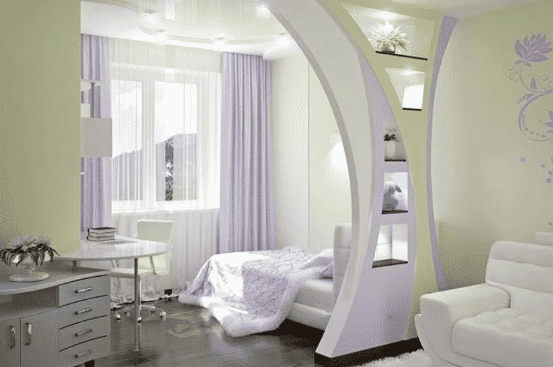 Монтаж декоративной арки из гипсокартона